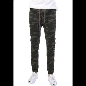 Men’s jogger pencil harem twill camouflage